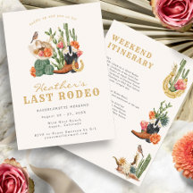 Uitnodiging voor Laatste Rodeo Bachelorette