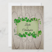 Uitnodiging voor landelijk huwelijk (Achterkant)