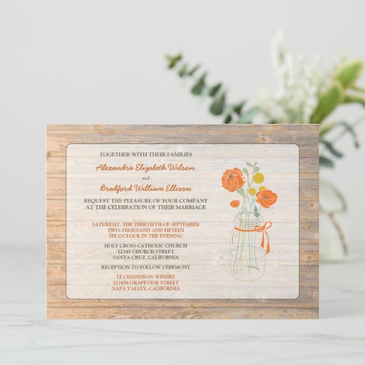 Uitnodiging voor landelijke feestelijke maden: kor (Staand voorkant)