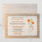 Uitnodiging voor landelijke feestelijke maden: kor (Voorkant / Achterkant)