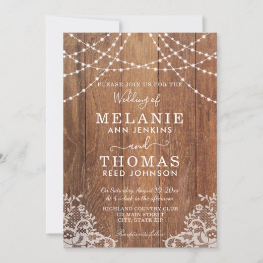 Uitnodiging voor landhout en weddenschappen, Rusti (Voorkant)