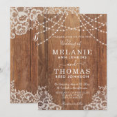 Uitnodiging voor landhout en weddenschappen, Rusti (Voorkant / Achterkant)