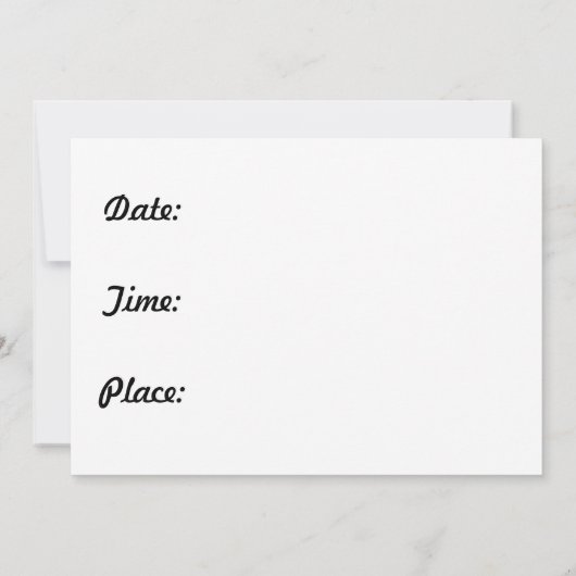 uitnodiging voor langoesten (Achterkant)