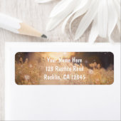 Uitnodiging voor langwerpige veldkoninklijke bruil etiket (Insitu)