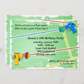 Uitnodiging voor laserLabel (Voorkant / Achterkant)