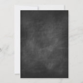 Uitnodiging voor leerkrachten-Afstuderen - Chalkbo (Achterkant)