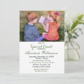 UITNODIGING VOOR LEESFEEST MET VRIENDEN EN FAMILIE (Staand voorkant)