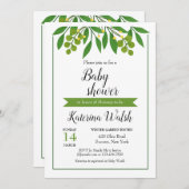 Uitnodiging voor lentevloeistofolie (Voorkant / Achterkant)