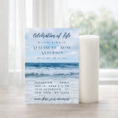 Uitnodiging voor levensviering Funeral Photography