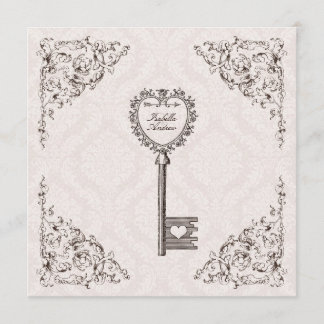 Uitnodiging voor liefdesbruiloft #V1