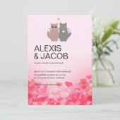 Uitnodiging voor liefdesweddenschappen (Staand voorkant)