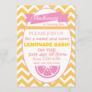 Uitnodiging voor limonade