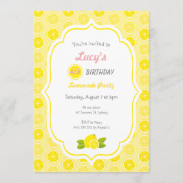 Uitnodiging voor limonade