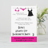 Uitnodiging voor Lingerie Bachelorette (Staand voorkant)