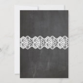 Uitnodiging voor lingeriefeest vrijgezellenfeest b (Achterkant)