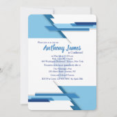 Uitnodiging voor links/rechts blues (Voorkant)