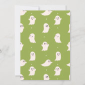 Uitnodiging voor Little Boo's 2e verjaardag Hallow (Achterkant)