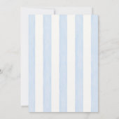 Uitnodiging voor Little Firecracker Baby Shower (Achterkant)