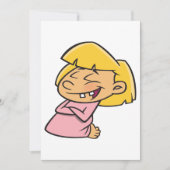 Uitnodiging voor Little Girl Praying (Voorkant)