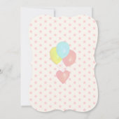 Uitnodiging voor Llama Pyjama Feestje (Achterkant)