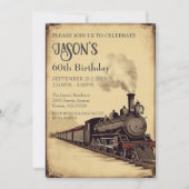 Uitnodiging voor  locomotieven (Voorkant)