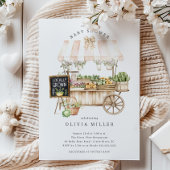 Uitnodiging voor lokaal geteeld Baby shower