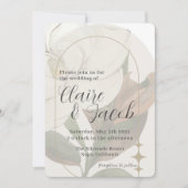 Uitnodiging voor Magnolia Wedding (Voorkant)