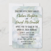 Uitnodiging voor Magnolia Wedding (Voorkant)