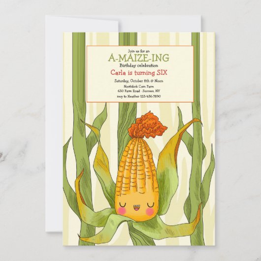 Uitnodiging voor Maisdoolhof (Voorkant)