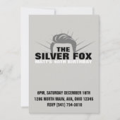 Uitnodiging voor mannen verjaardag (Voorkant)