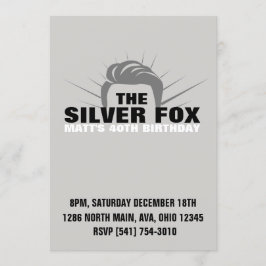 Uitnodiging voor mannen verjaardag