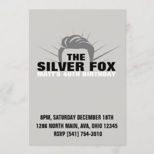 Uitnodiging voor mannen verjaardag