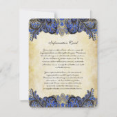 Uitnodiging voor marinescheepvaart en gouden paisl (Voorkant)