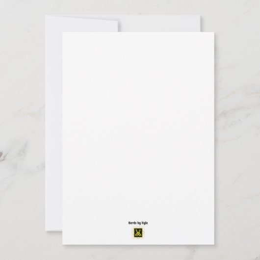 Uitnodiging voor masquerade sweet 16 (Achterkant)