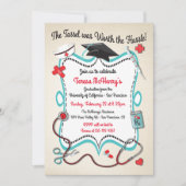 Uitnodiging voor medisch Afstuderen voor verpleegk (Voorkant)