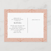 Uitnodiging voor meetkundige fototypografie (Achterkant)