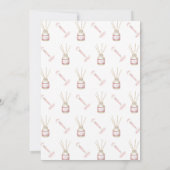 Uitnodiging voor Meiden Spa Feestje • Waterverf (Achterkant)