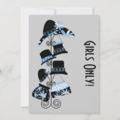 Uitnodiging voor meisjes (Voorkant)