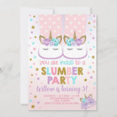 Uitnodiging voor meisjes op feestdag (Voorkant)