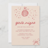UITNODIGING VOOR MEISJESAVOND (Voorkant)