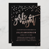 UITNODIGING VOOR MEISJESAVOND // DE ONDERBROEKENTR (Voorkant / Achterkant)