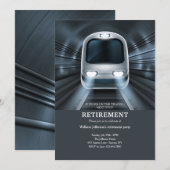 Uitnodiging voor metrotrein (Voorkant / Achterkant)