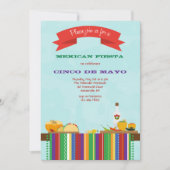 Uitnodiging voor Mexicaans eten (Voorkant)