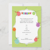 Uitnodiging voor Mexicaans verjaardagsfeest met Fi (Voorkant)