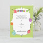 Uitnodiging voor Mexicaans verjaardagsfeest met Fi (Staand voorkant)