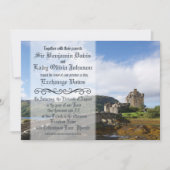 Uitnodiging voor middeleeuwse bruiloft (Voorkant)