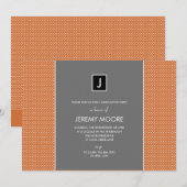 Uitnodiging voor mini-stippenfeestje (Voorkant / Achterkant)