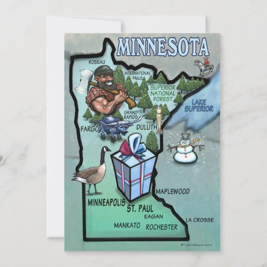 uitnodiging voor Minnesota (Voorkant)
