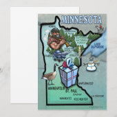 uitnodiging voor Minnesota (Voorkant / Achterkant)