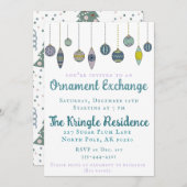 Uitnodiging voor Modern Chique Sieraaduitwisseling (Voorkant / Achterkant)